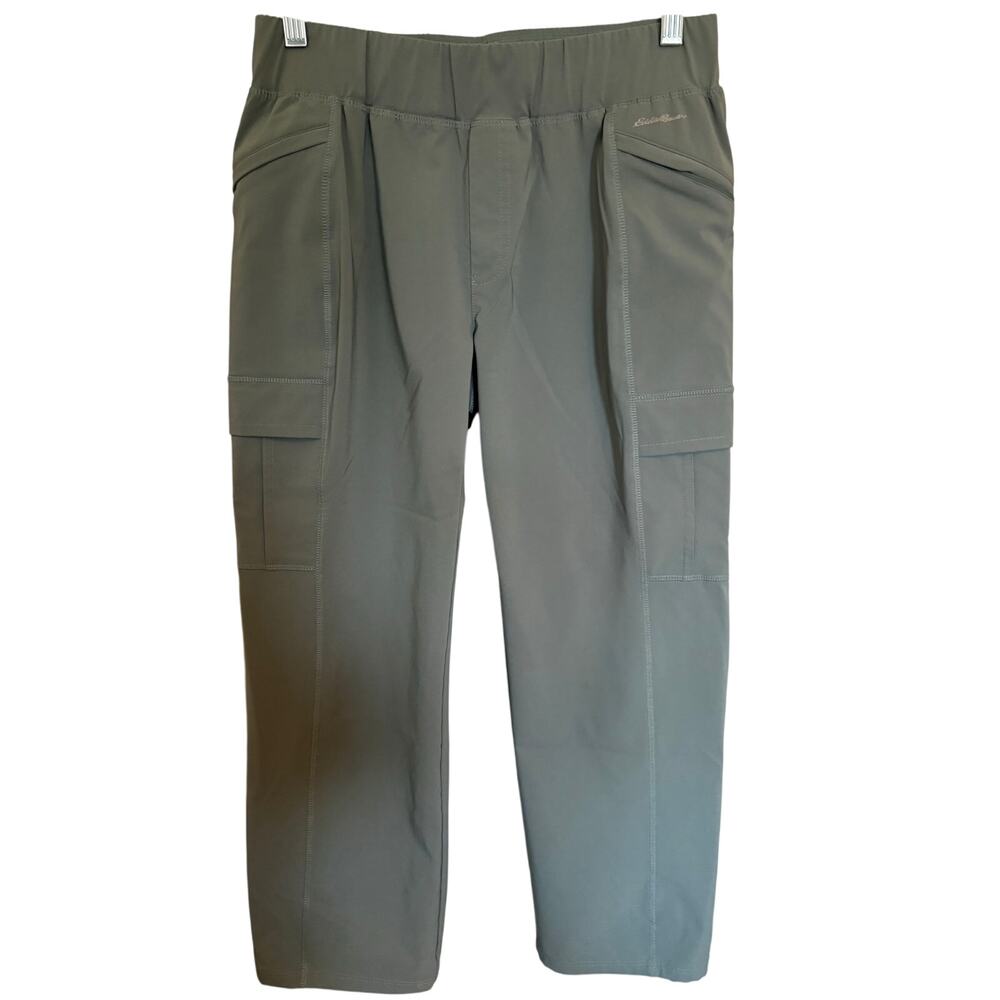 Eddie Bauer travel casual pants green size